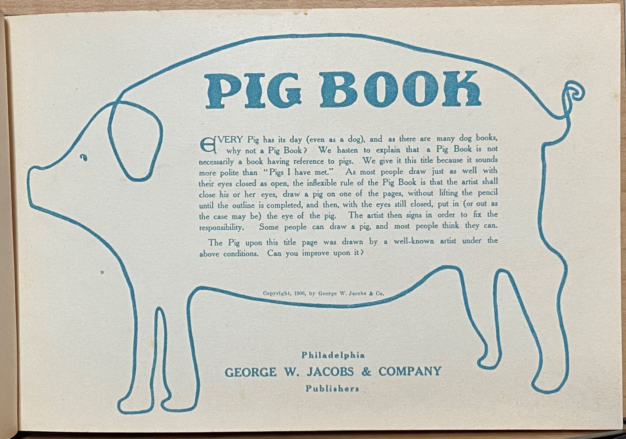 Pig Chapter Book Pig Book | listed | First American Edition